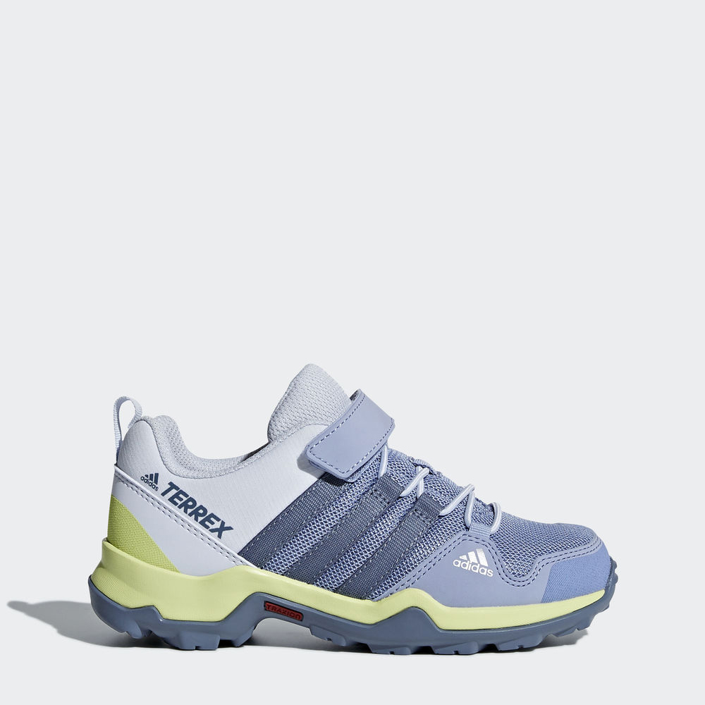 Adidas Terrex Ax2r Comfort - ορειβατικα παπουτσια για αγορια - Μπλε/Γκρι/Κίτρινα,Μέγεθος: EU 27 – 39